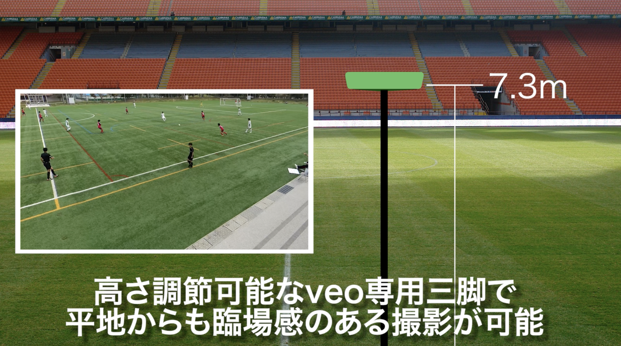 Aiカメラ Veo2 新登場 青森ユースサッカー大会